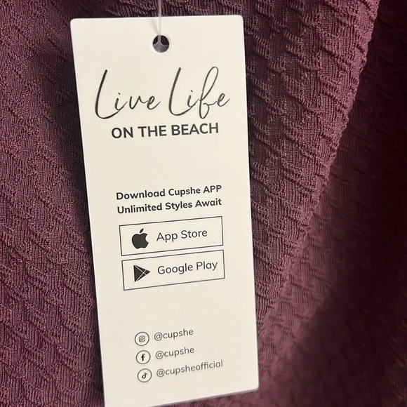 NWT CUPSHE one piece suit - Picture 6 of 11